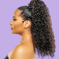 Curly Genes (3A)" Ponytail