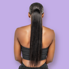 Silk Press Ponytail