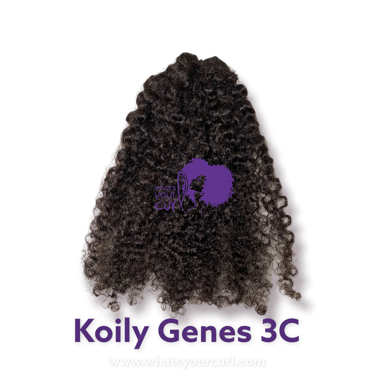 KOILY GENES (3C) WEFTED HAIR