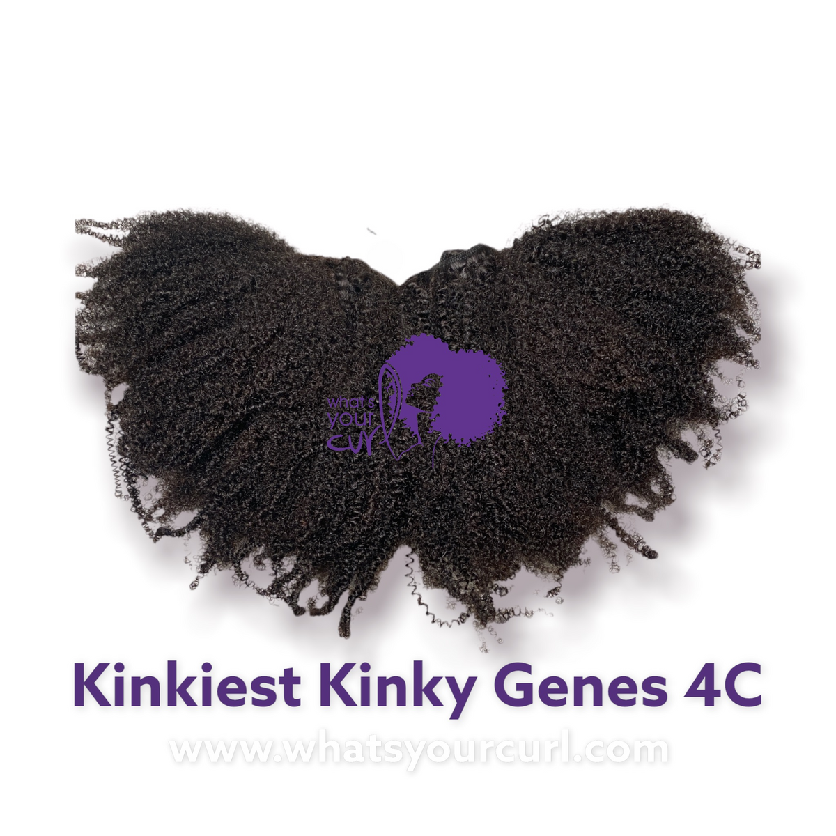 KINKIEST GENES (4C) WEFTED HAIR